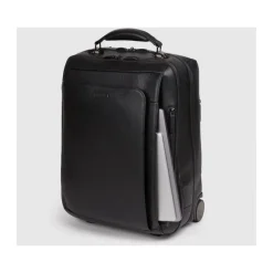 Cabin suitcase with garment sleeve