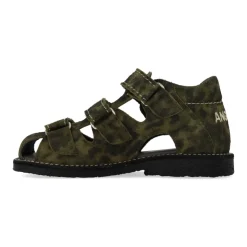 Camouflage Sandal med Logo og Velcro