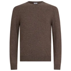 Cashmere sweater med rund hals