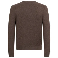 Cashmere sweater med rund hals