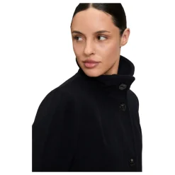 Casual Uldjakke med Sporty Detaljer