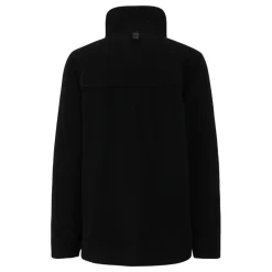 Casual Uldjakke med Sporty Detaljer