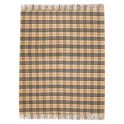 Check Cashmere Scarf