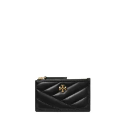 Chevron Zip Card Case