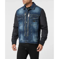 Composed Denim Zip Jacket College