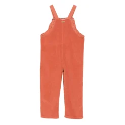 Corduroy Overalls med Flæser