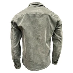 Corduroy Overshirt i Gunmetal