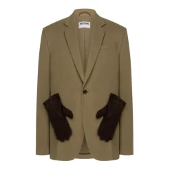 Cotton Diagonal Jacket