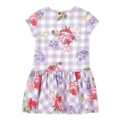 Crewneck Kortærmet Kjole