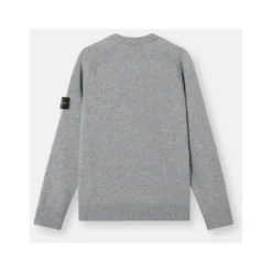 Crewneck sweater med raglanærmer og ribkanter