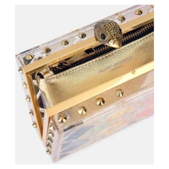 Crystal Quilt Box Clutch