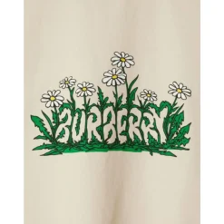 Daisy Logo Print Bomulds T-shirt