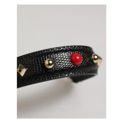 Dekoreret læder taskerem