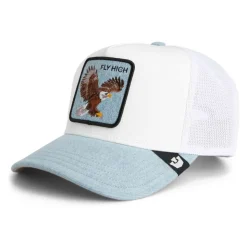 Denim Fly High Trucker Cap