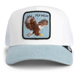Denim Fly High Trucker Cap