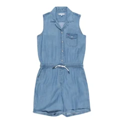 Denim-Effekt Jumpsuit