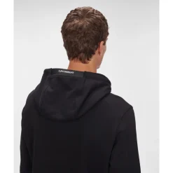 Diagonal Raised Fleece Hoodie