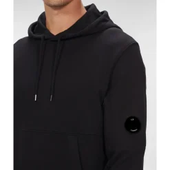 Diagonal Raised Fleece Hoodie