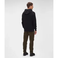 Diagonal Raised Fleece Hoodie