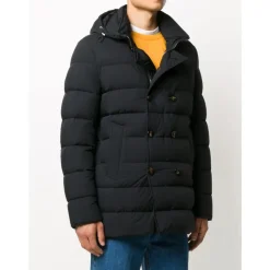 Dobbelt-Brynet Pufferjakke