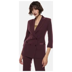 Dobbeltbrystet Jakke 3/4 Ærme