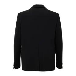 Dobbeltbrystet jakkesæt i sort