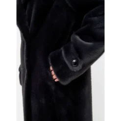 Dobbeltknappet Fuskepelsfrakke Miriam