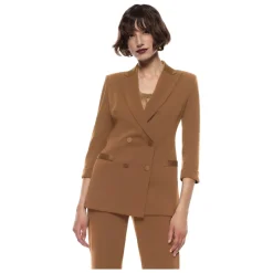 Dobbeltknappet jakke 3/4 ærme