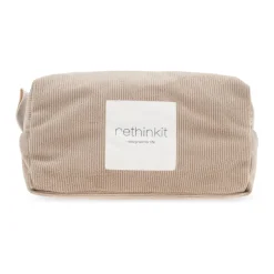 Dobbeltsidet kosmetiktaske med logo