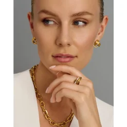 Double Band Ring in Gold