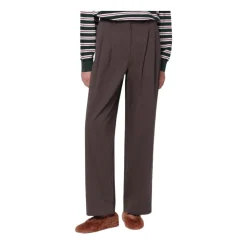 Double Plisseret Bred Chino Slacks