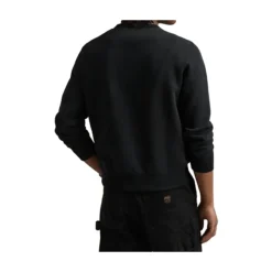 Double-Knit Crew Neck Sweatshirt