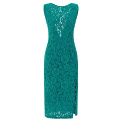 Drupa Blondekjole i Midi-længde