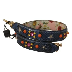 Eksotisk Læder Krystal Skulderrem