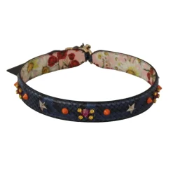 Eksotisk Læder Krystal Skulderrem