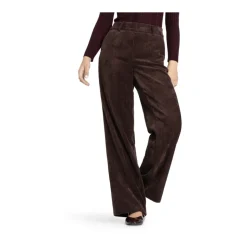 Elegant Corduroy Amelie Bukser Kaffe