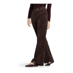 Elegant Corduroy Amelie Bukser Kaffe