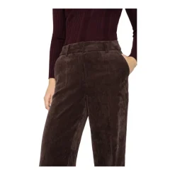 Elegant Corduroy Amelie Bukser Kaffe