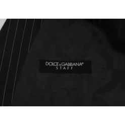 Elegant Gr Vest med Striber