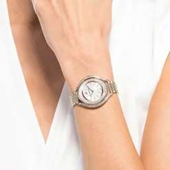 Elegant Guld Krystallinsk Dameur