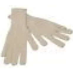 Elegant hvide kashmirhandsker