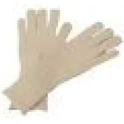 Elegant hvide kashmirhandsker