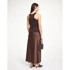 Elegant Karaffel Maxi Nederdel