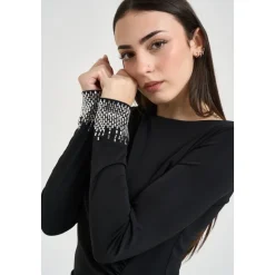 Elegant Kjole med Ædelsten