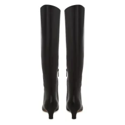 Elegant Læder Støvle til Knæet