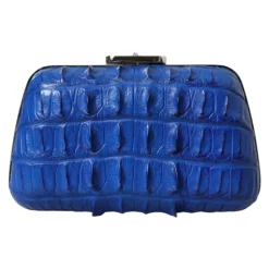 Elektrisk Bl Crocodile Lder Clutch