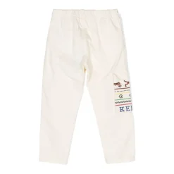 Elfenbensfarvede Bukser