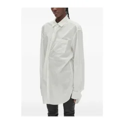 Elisabeth Lang Høj Komfort Lomme Skjorte