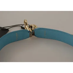 Exotic Leather Crystals Skulderrem