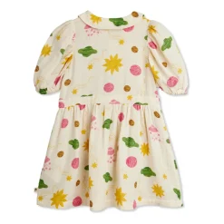 Farverig Kjole med Print